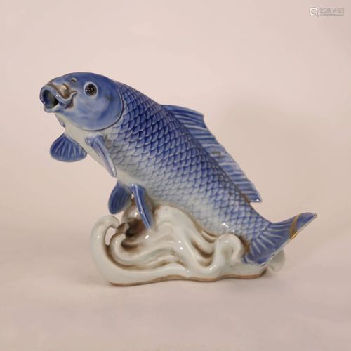 Porcelain fish of the 19th century