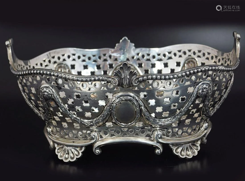 ENGLISH SILVER BASKET