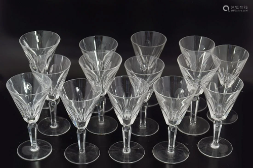 20 WATERFORD CRYSTAL WINE GLASSES