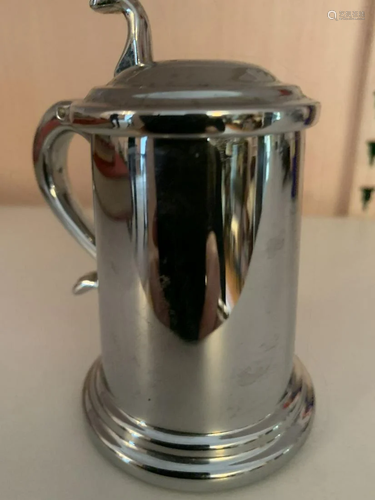 VINTAGE CHROME PLATED CIGARETTE LIGHTER