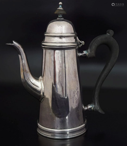 SILVER PLATED COFFEE POT