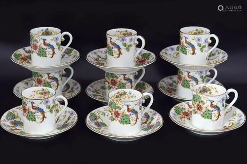 18 PIECE ROYAL WORCESTER COFFEE SET