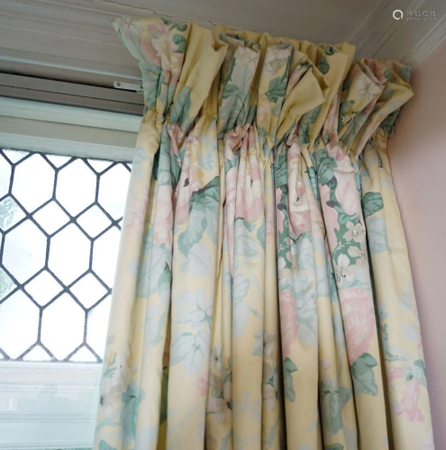PAIR OF BAKERS OF LONDON CURTAINS