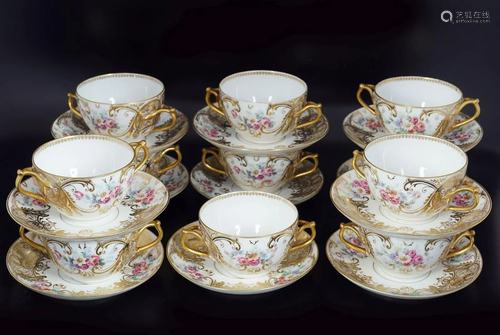 LIMOGES SOUP SERVICE