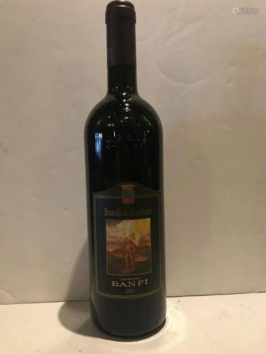 BRUNELLO DI MONTALCINO CASTELLO BANFI 2001