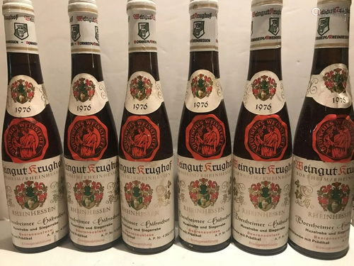 TBA WEINGUT KRUGHOF 1976 GERMANY