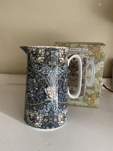 WILLIAM MORRIS STYLE JUG