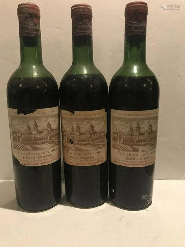 CHATEAU COS D'ESTOURNEL 1966 BORDEAUX