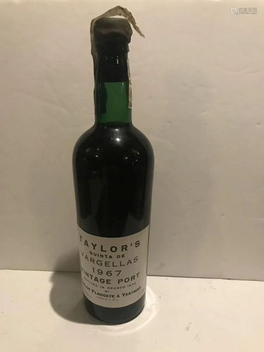 TAYLORS QUINTA DE VARGELLAS 1967 PORTUGAL