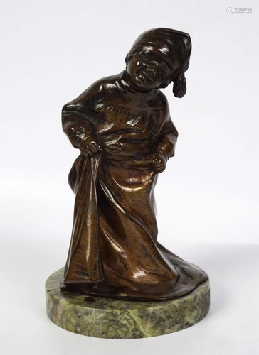 19TH-CENTURY BRONZE SCULPTURE