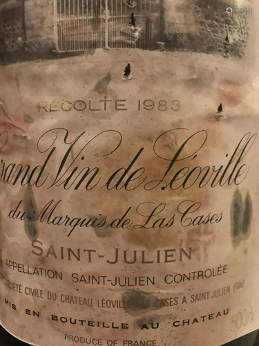 CHATEAU LEOVILLE LAS CASES 1983 BORDEAUX