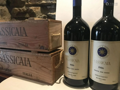 SASSICAIA 1986 ITALIAN