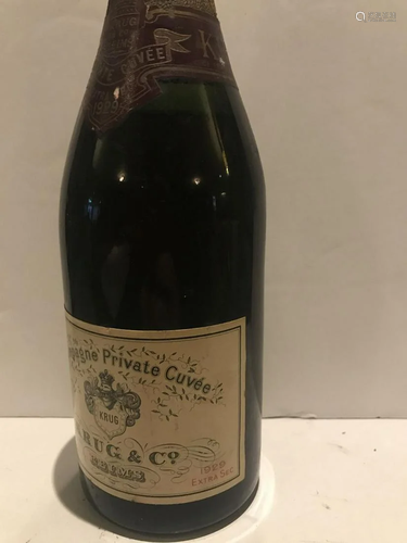 KRUG PRIVATE CUVEE - 1929 CHAMPAGNE