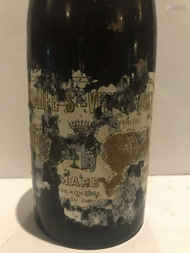 ROMANEE SAINT VIVANT MAREY MONGE 1967 BURGUNDY