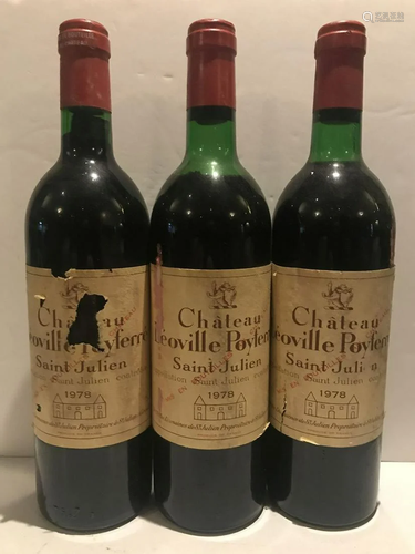 CHATEAU LEOVILLE POYFERRE 1978 BORDEAUX