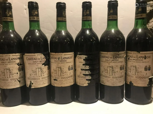 CHATEAU DE LAMARQUE 1979 BORDEAUX