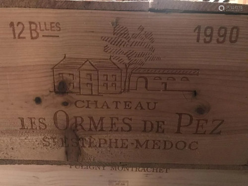 CHATEAU LES ORMES DE PEZ 1990 BORDEAUX