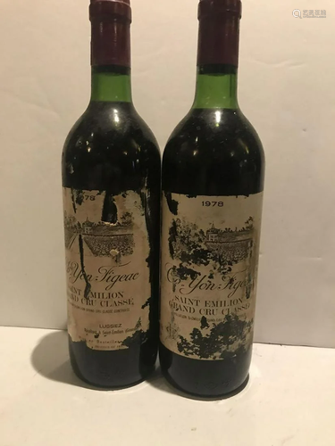 CHATEAU YON FIGEAC 1978 BORDEAUX