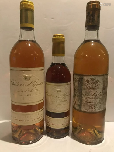 CHATEAU D'YQUEM 1985 BORDEAUX