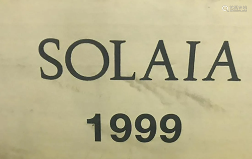 SOLAIA 1999 ITALIAN