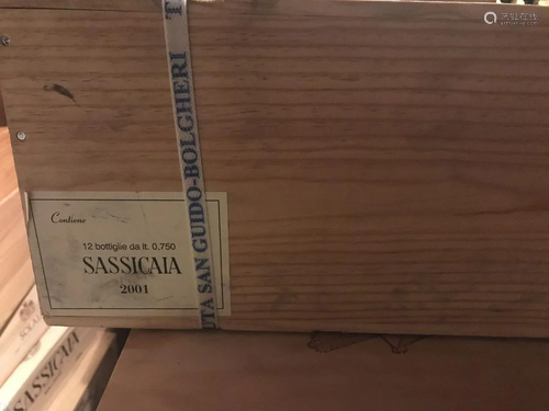 SASSICAIA 2001 ITALIAN