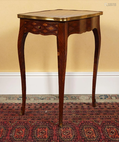 19TH-CENTURY FRENCH KINGWOOD TABLE