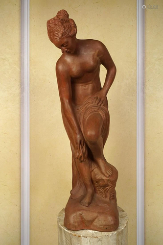 LATE 19TH-CENTURY TERRACOTTA SCULPTURE