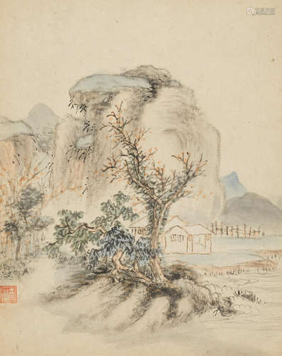 Liu Yanchong (1809-1847) Landscape album, 1835