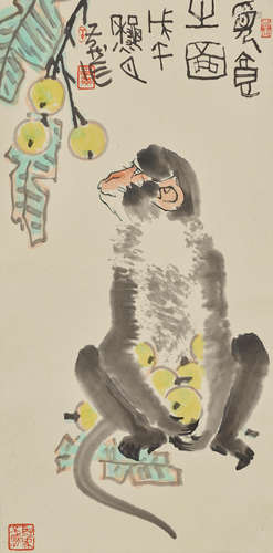 Li Yan (born 1943) Monkey, 1978