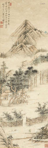 Tang Yifen (1778-1853) Landscape, 1804