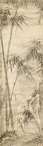 Zhu Sheng (1618-c 1690) Bamboo, 1684