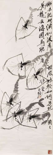 Qi Baishi (1864-1957) Shrimp