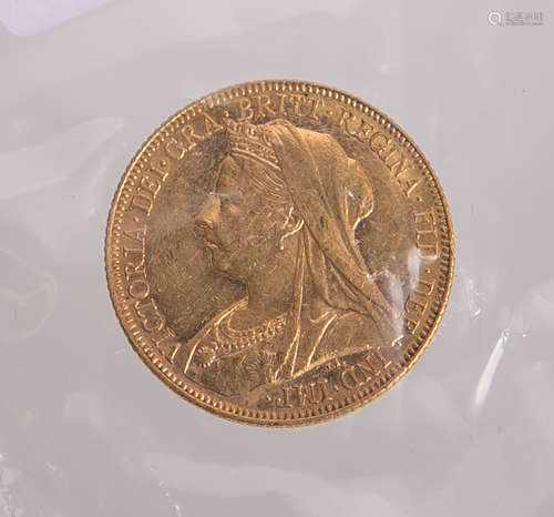 Goldmünze 1 Sovereign 