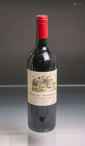 1 Flasche von Chateau Magdelaine, Saint-Emilion, Bordeaux, Grand Cru Classe (2001), Rotwein, 0,75