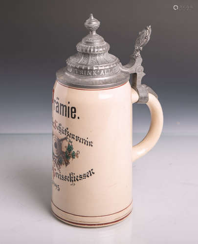 Frankfurter Schießpreiskrug (1895), 2. Schießprämie des Frankfurter Schützenvereins, Unterboden