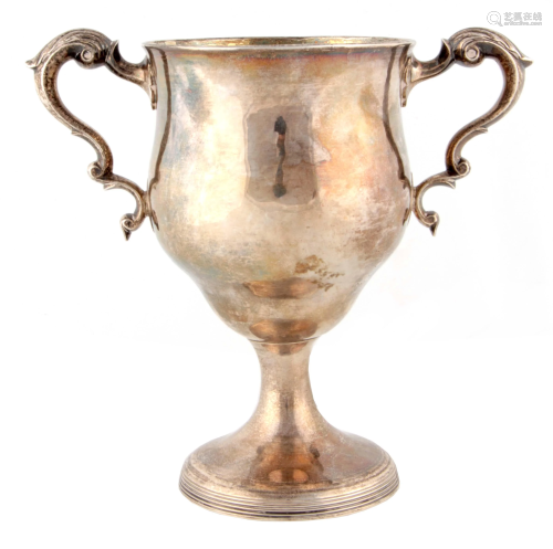 A LATE 18TH CENTURY IRISH SILVER LOVING CUP DUBLIN