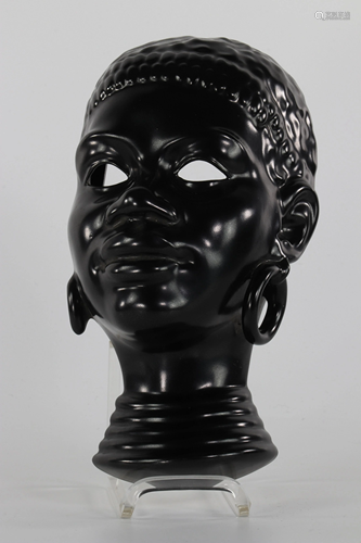 Villeroy & Boch Septfontaines, African bust mask CONGO