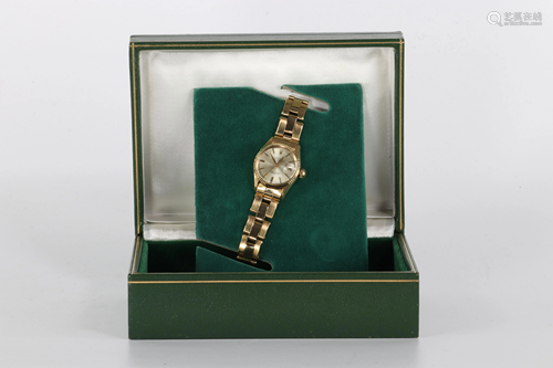 Collection model. ROLEX Datejust. 18ct gold. oyster