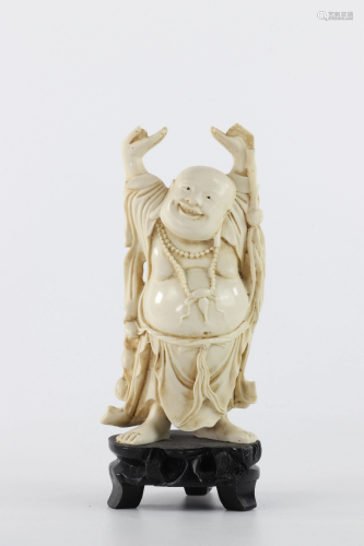 China Buddha with arms raised 1900