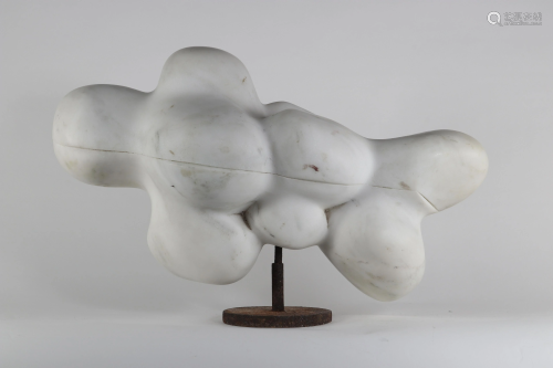 Jean WILLAME (1932-2014) Marble sculpture (we include a
