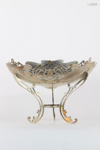 Art Nouveau silver cup with English mark