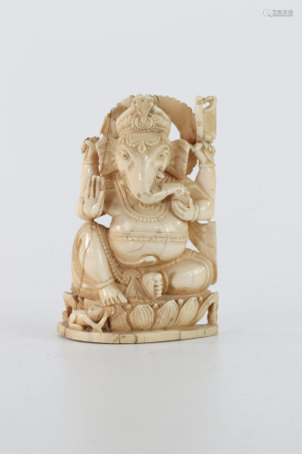 India Ganesh carved 1900