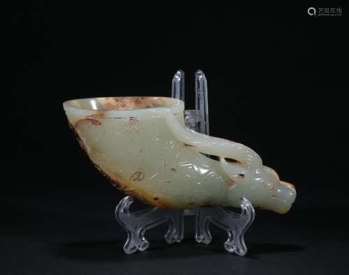 A jade cup