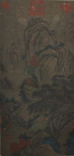 A Li cheng's landscape painting(without frame)