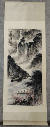 LANSCAPE SCROLL BY FU BAOSHI