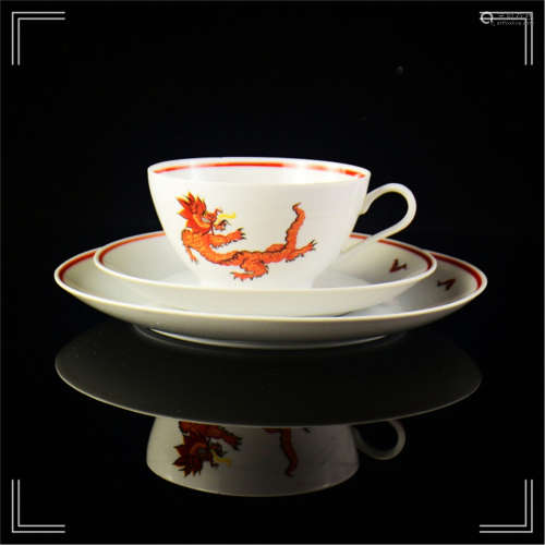 A Set of Porcelain Tea Cup