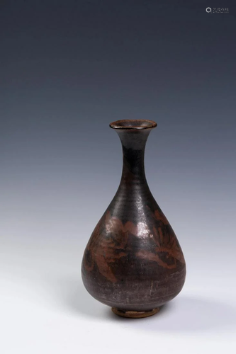 A Cizhou Phenix Yuhuchun Vase