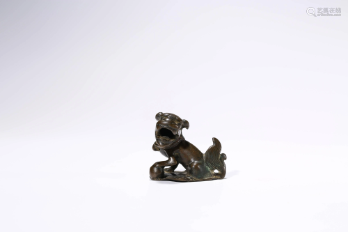 A Bronze Lion, Ming Dynasty