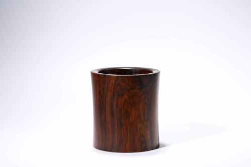 A Fine Rosewood Brushpot, Qing dynasty