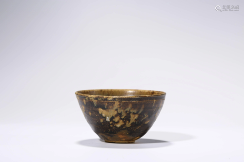 A Jizhou Leaf Bowl